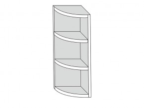 19.30.0р Полка угловая (h=913) радиусная  ЛДСП УНИ в Верхней Салде - verhnyaya-salda.magazin-mebel74.ru | фото