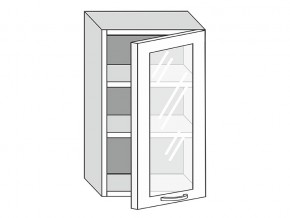 19.50.3 Шкаф настенный (h=913) на 500мм с 1-ой стекл. дверцей в Верхней Салде - verhnyaya-salda.magazin-mebel74.ru | фото