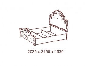 Кровать 2-х спальная 1800*2000 с ортопедом в Верхней Салде - verhnyaya-salda.magazin-mebel74.ru | фото