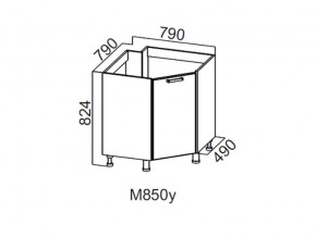 М850у Стол-рабочий 850 (угловой под мойку) в Верхней Салде - verhnyaya-salda.magazin-mebel74.ru | фото