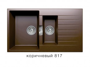 Мойка кварцевая Tolero Loft TL-860 Коричневый 817 в Верхней Салде - verhnyaya-salda.magazin-mebel74.ru | фото