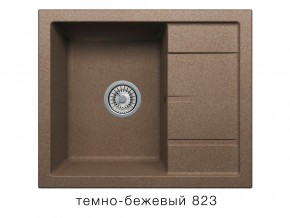 Мойка кварцевая Tolero R-107 Темно-бежевый 823 в Верхней Салде - verhnyaya-salda.magazin-mebel74.ru | фото