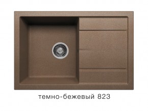 Мойка кварцевая Tolero R-112 Темно-бежевый 823 в Верхней Салде - verhnyaya-salda.magazin-mebel74.ru | фото