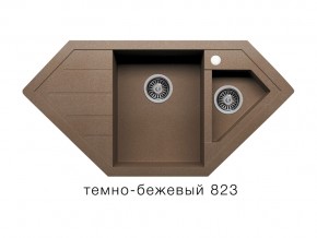 Мойка кварцевая Tolero R-114 Темно-бежевый 823 в Верхней Салде - verhnyaya-salda.magazin-mebel74.ru | фото