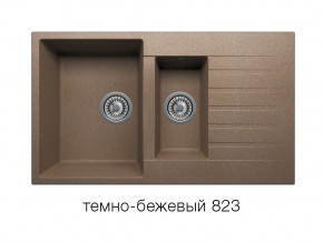 Мойка кварцевая Tolero R-118 Темно-бежевый 823 в Верхней Салде - verhnyaya-salda.magazin-mebel74.ru | фото