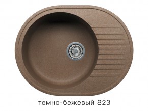 Мойка кварцевая Tolero R-122 Темно-бежевый 823 в Верхней Салде - verhnyaya-salda.magazin-mebel74.ru | фото