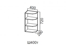 Ш400т/720 Шкаф навесной 400/720 (торцевой) в Верхней Салде - verhnyaya-salda.magazin-mebel74.ru | фото