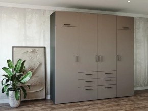 Шкаф распашной 2400А Мокко в Верхней Салде - verhnyaya-salda.magazin-mebel74.ru | фото