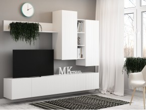 Стенка НМ-001 Сканди МДФ фасад белый в Верхней Салде - verhnyaya-salda.magazin-mebel74.ru | фото